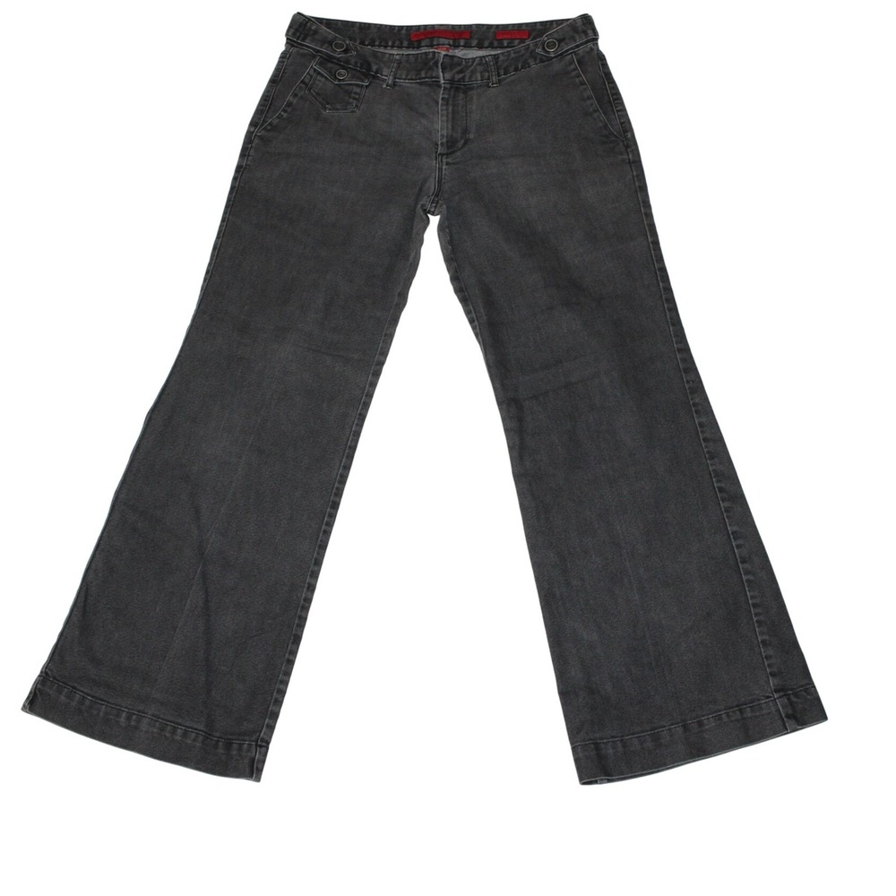 Limited Edition Black Wash Wide Leg Jeans‎ Size 31x12P